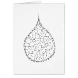 Kleur uw eigen kaart - Cirkeldruppel