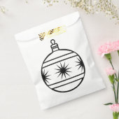 Kleur-uw-Eigen kerstboomversierset van 50 Bedankzakje (Gezegeld)