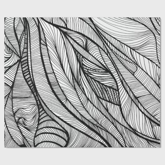 Kleur uw eigen kleur: XXL Kleurblad/cadeauverpakki Cadeaupapier (Vlak)