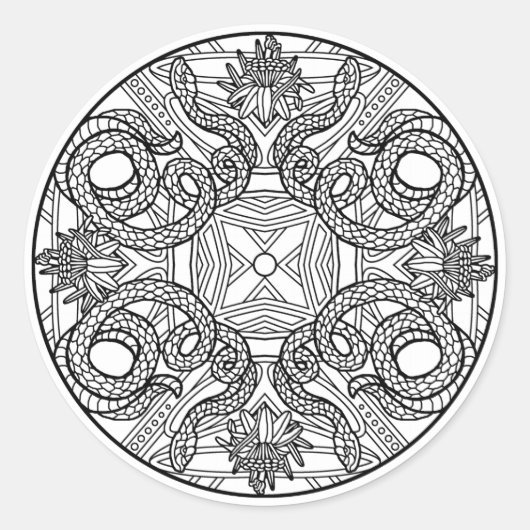 Kleur Uw Eigen Kleurboek Design Craft Stickers (Voorkant)