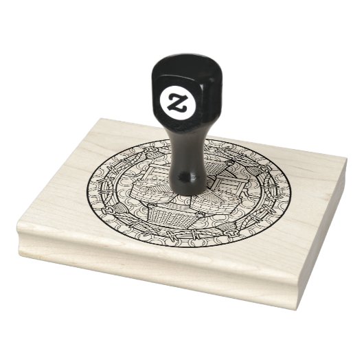 Kleur Uw Eigen Kleurboek Design Wasserij Rubberstempel (Stempel)