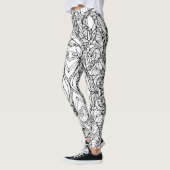 Kleur uw eigen Leggings #3: plezier in het kleuren (Links)