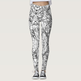 Kleur uw eigen Leggings #3: plezier in het kleuren