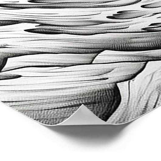 Kleur Uw Eigen Lichte Huis Volwassen Kleuren Poster (Hoek)