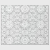 Kleur uw eigen mandala cadeaupapier (Vlak)