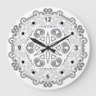 Kleur uw eigen MANDALA - DIY Colour Book 2 Grote Klok