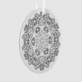 Kleur uw eigen MANDALA - DIY Colour Book 2 Ornament (voorkant)