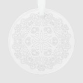 Kleur uw eigen MANDALA - DIY Colour Book 2 Ornament (achterkant)