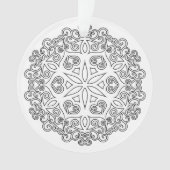 Kleur uw eigen MANDALA - DIY Colour Book 2 Ornament (voorkant)