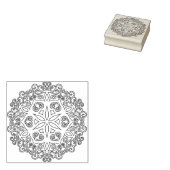 Kleur uw eigen MANDALA - DIY Colour Book 2 Rubberstempel (Gestempeld)
