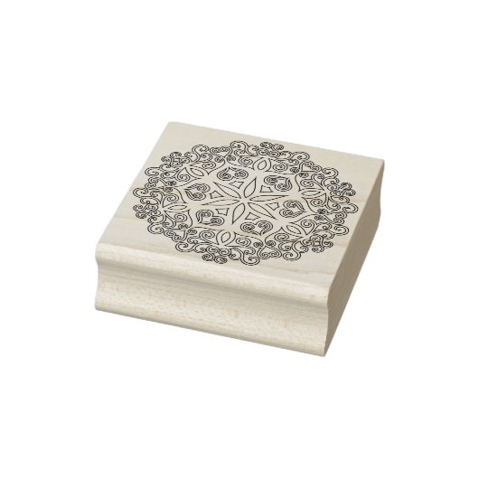 Kleur uw eigen MANDALA - DIY Colour Book 2 Rubberstempel (Stempel)