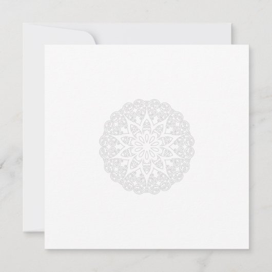 Kleur uw eigen MANDALA - kleurrijk boek 1 (Achterkant)