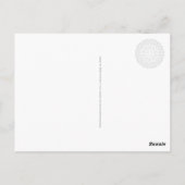 Kleur uw eigen MANDALA - kleurrijk boek 1 Briefkaart (Achterkant)