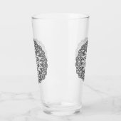 Kleur uw eigen MANDALA - kleurrijk boek 1 Glas (Links)