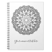 Kleur uw eigen MANDALA - kleurrijk boek 1 Notitieboek (Voorkant)