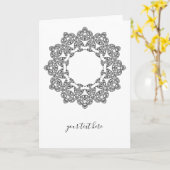 Kleur uw eigen MANDALA - kleurrijk boek 3 Kaart (Gele Bloem)