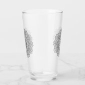 Kleur uw eigen MANDALA - kleurrijk boek 4 Glas (Rechts)