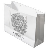 Kleur uw eigen MANDALA - kleurrijk boek 4 Groot Cadeauzakje (Voorkant Gekanteld)