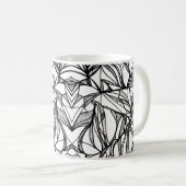 Kleur Uw eigen Mok: kleuractiviteit dij plezier Koffiemok (Voorkant rechts)