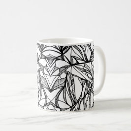 Kleur Uw eigen Mok: kleuractiviteit dij plezier Koffiemok