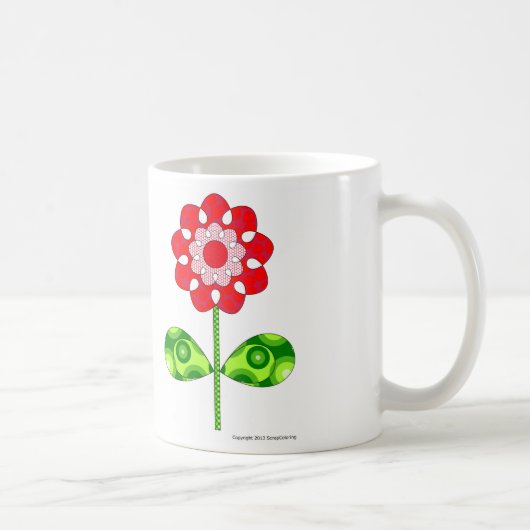 Kleur uw eigen mok! koffiemok (Rechts)