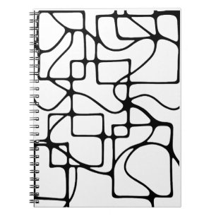 Kleur-uw-eigen Neurografische Kunst Notitieboek
