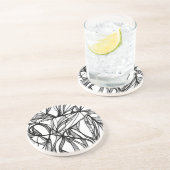 Kleur Uw eigen Onderzetter voor zandsteencirkel: k (Zijkant)