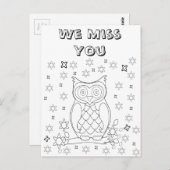 Kleur uw eigen orthobben DIY-cadeautjes Briefkaart (Voorkant / Achterkant)