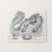 Kleur uw eigen paaldraak legpuzzel (Horizontaal)