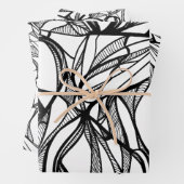 Kleur uw eigen papier met onmiddellijke verpakking inpakpapier vel (In situ)