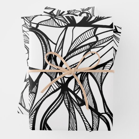 Kleur uw eigen papier met onmiddellijke verpakking inpakpapier vel (In situ)