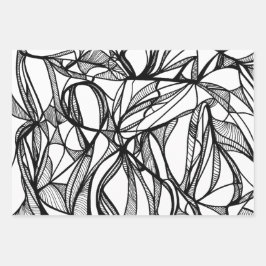 Kleur uw eigen papier met onmiddellijke verpakking inpakpapier vel