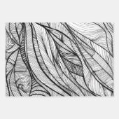 Kleur uw eigen papierlade met onmiddellijke verpak inpakpapier vel (Voorkant 3)