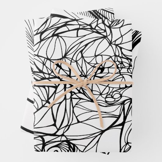 Kleur uw eigen papierlade met onmiddellijke verpak inpakpapier vel (In situ)