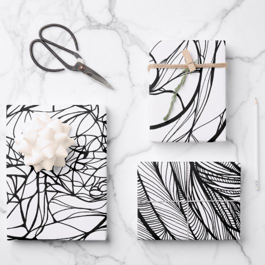 Kleur uw eigen papierlade met onmiddellijke verpak inpakpapier vel (Voorkant)