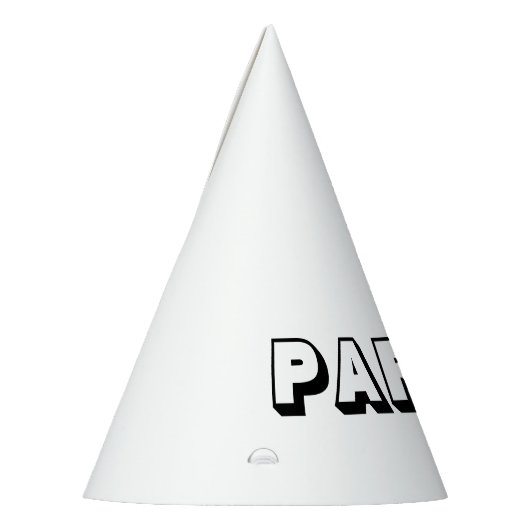 Kleur-uw-eigen  partij feesthoedjes (Links)