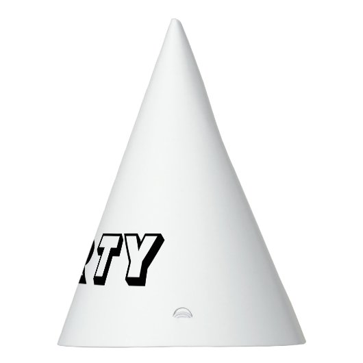 Kleur-uw-eigen  partij feesthoedjes (Rechts)