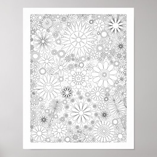 Kleur uw eigen Poster (Voorkant)