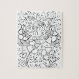 Kleur uw eigen puzzel