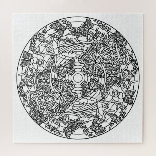 Kleur uw eigen tekenflesjes voor het ontwerp van h legpuzzel (Horizontaal)