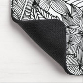 Kleur uw eigen | Tropisch ontsnappingspatroon Muismat (Hoek)