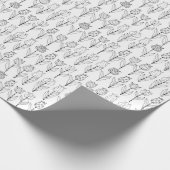 Kleur uw eigen Tulpenpatroon Cadeaupapier (Hoek)