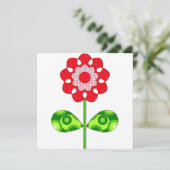 Kleur uw eigen uitnodiging! kaart (Staand voorkant)