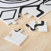 Kleur uw eigen volwassen kleurtiener legpuzzel (Zijkant)