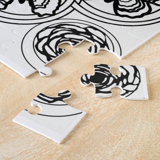 Kleur uw eigen volwassen kleurtiener legpuzzel (Zijkant)