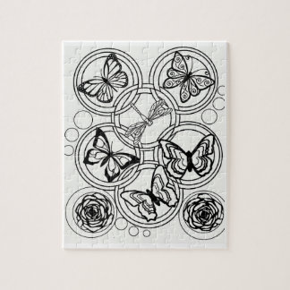 Kleur uw eigen volwassen kleurtiener legpuzzel