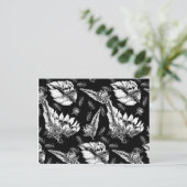 Kleur uw eigen zonnebloemen briefkaart (Staand voorkant)