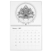 Kleur uw Mandala Agenda Kalender (Feb 2027)