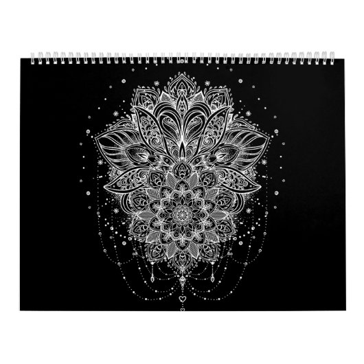 Kleur uw Mandala Agenda Kalender (Hoes)
