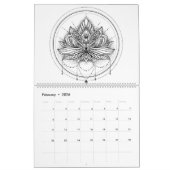 Kleur uw Mandala Agenda Kalender (Feb 2026)